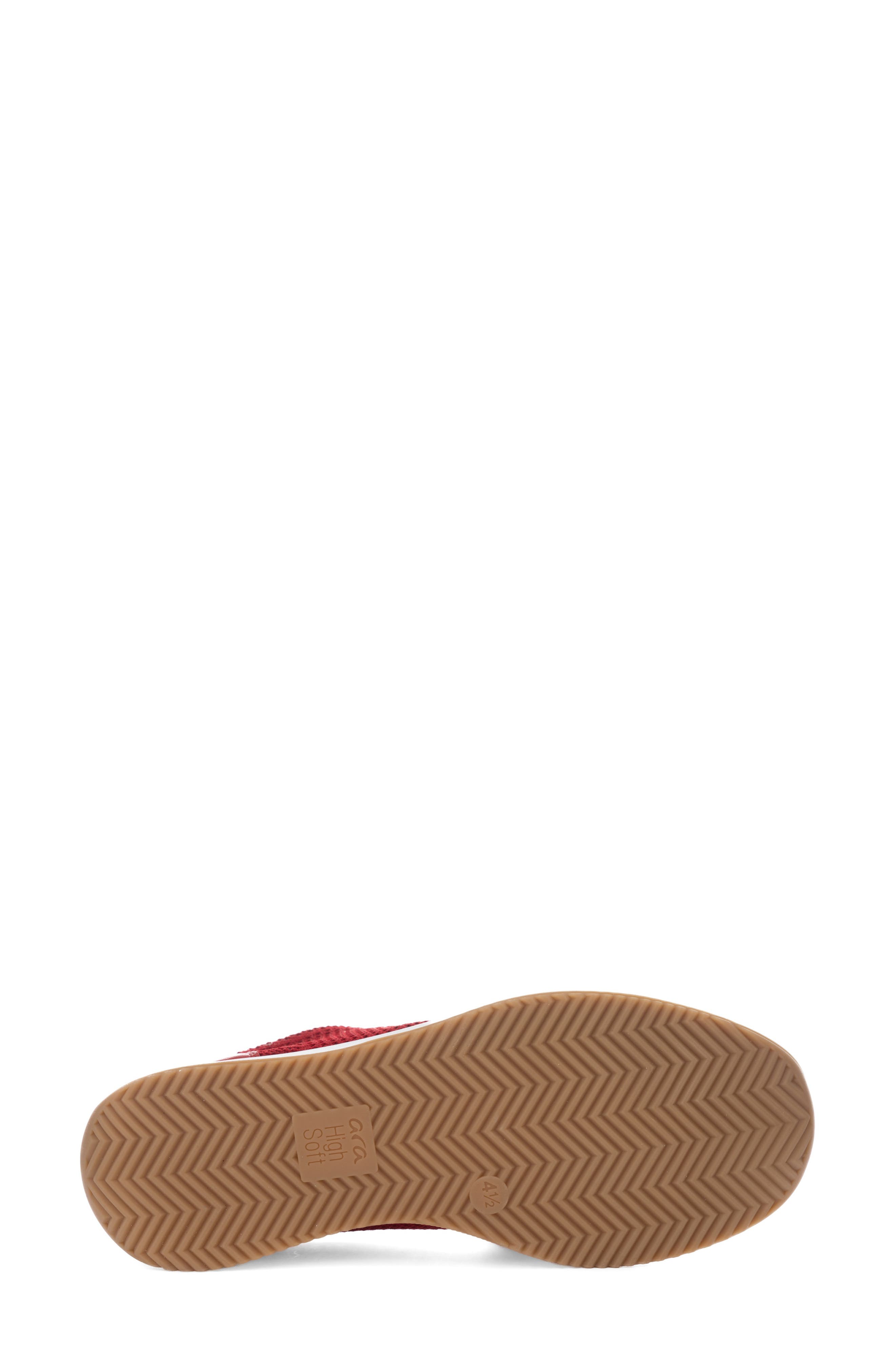 ara Lilly 3 Sneaker, Alternate, color, Red