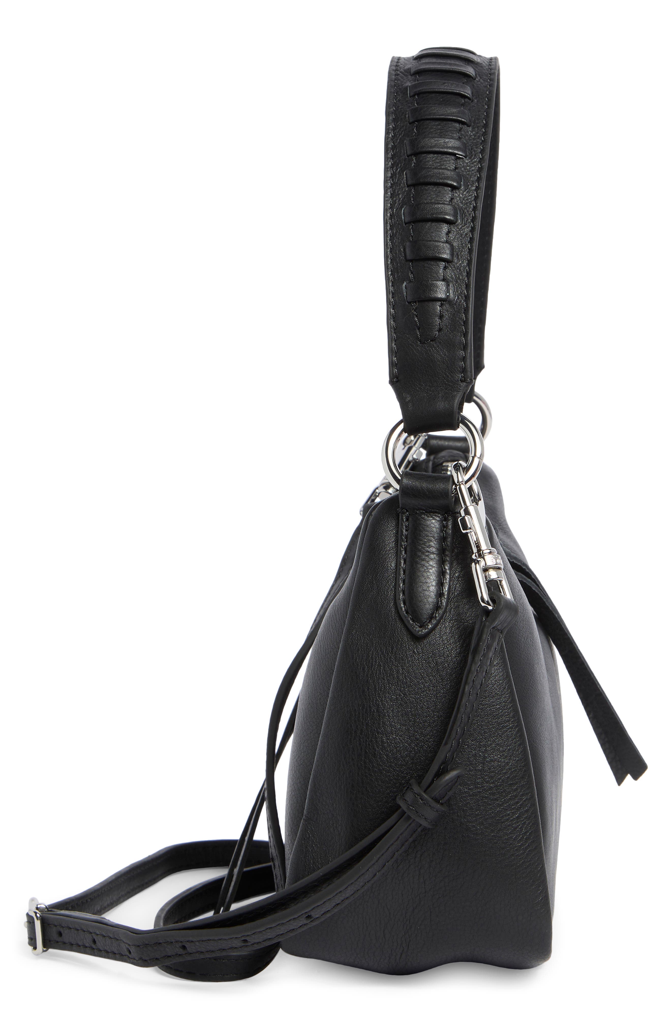 AIMEE Night Shift Convertible Shoulder Bag, Alternate, color, Black