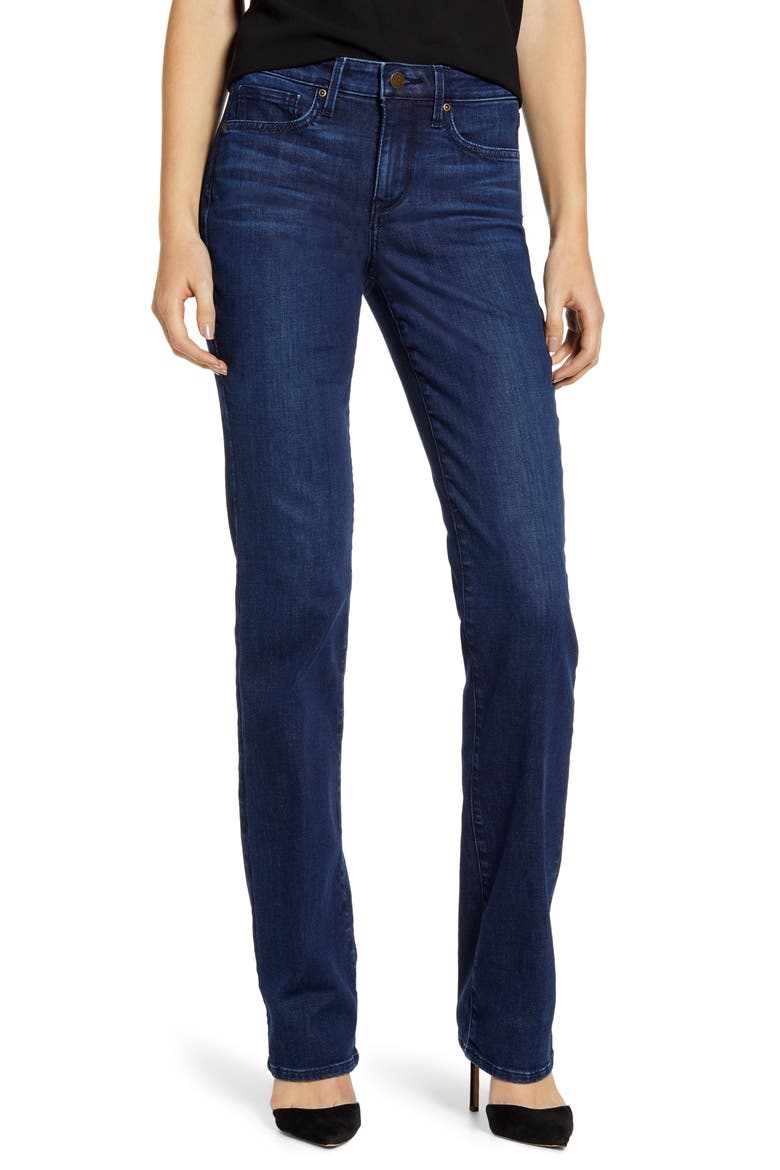 Marilyn Stretch Straight Leg Jeans, Main, color, DENSLOWE