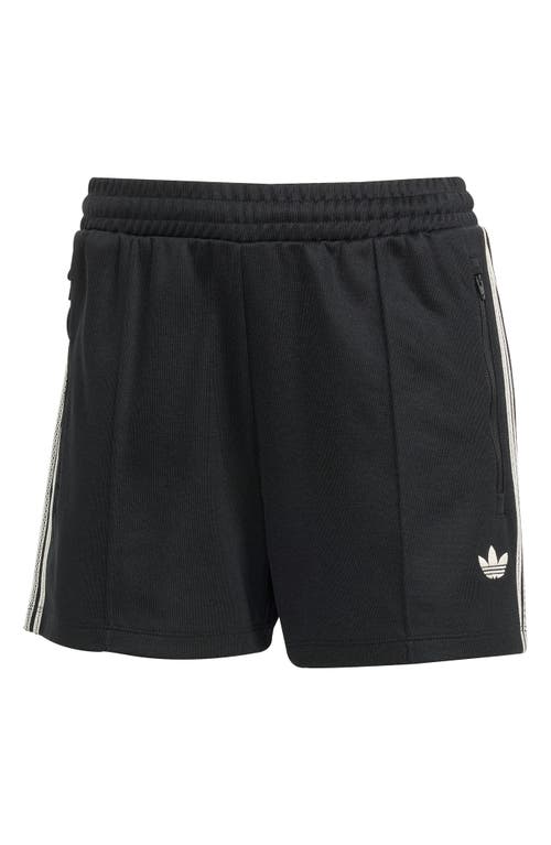 Adidas Originals 3 Stripes Shorts In Black