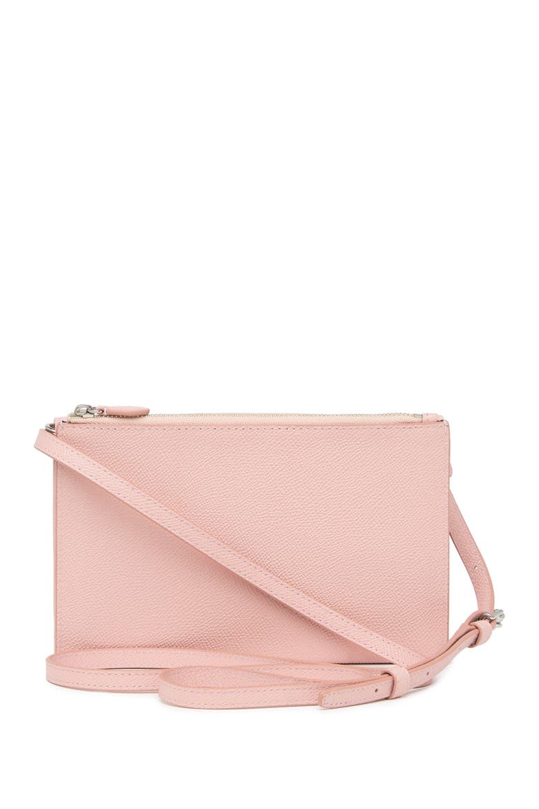 Gabby Leather Wallet on a Chain, Main, color, BALLET