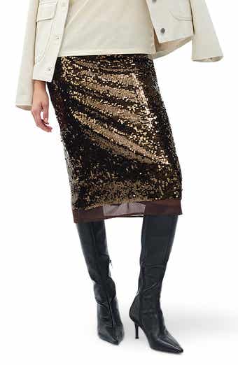 rag & bone Lucy Sequin Pencil Skirt