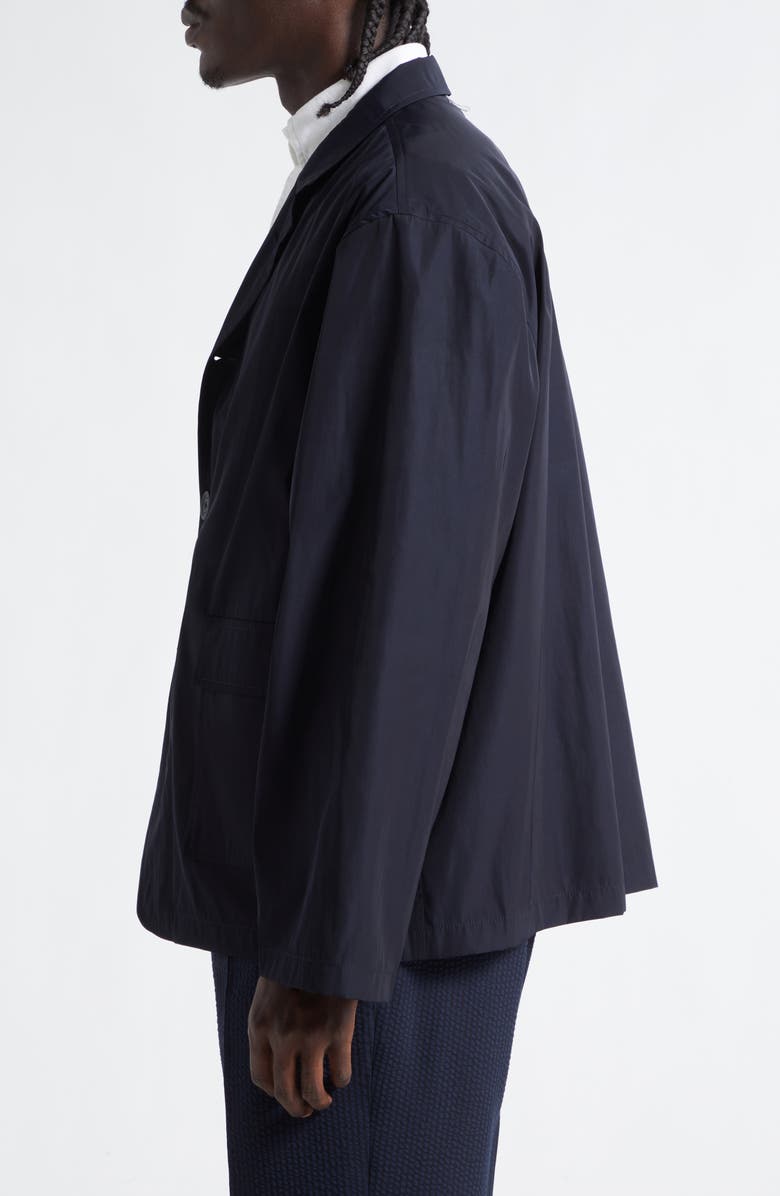 Thom Browne Packable Light Memory Tech Sport Coat, Alternate, color, Navy