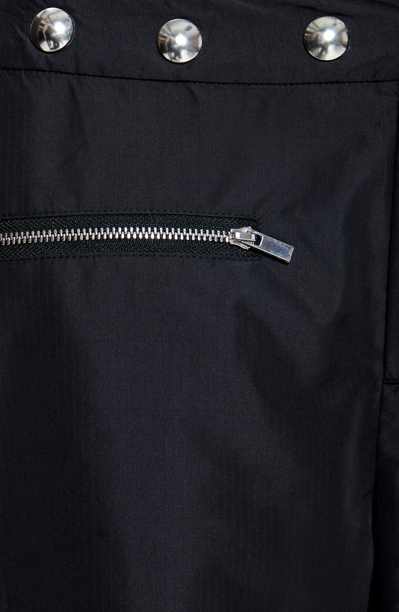 JADED LONDON Minimal Cargo Trousers, Alternate, color, Black