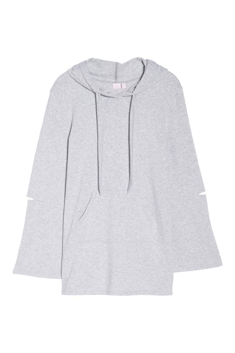 All The Stops Hoodie, Alternate, color, GREY DUSK HEATHER
