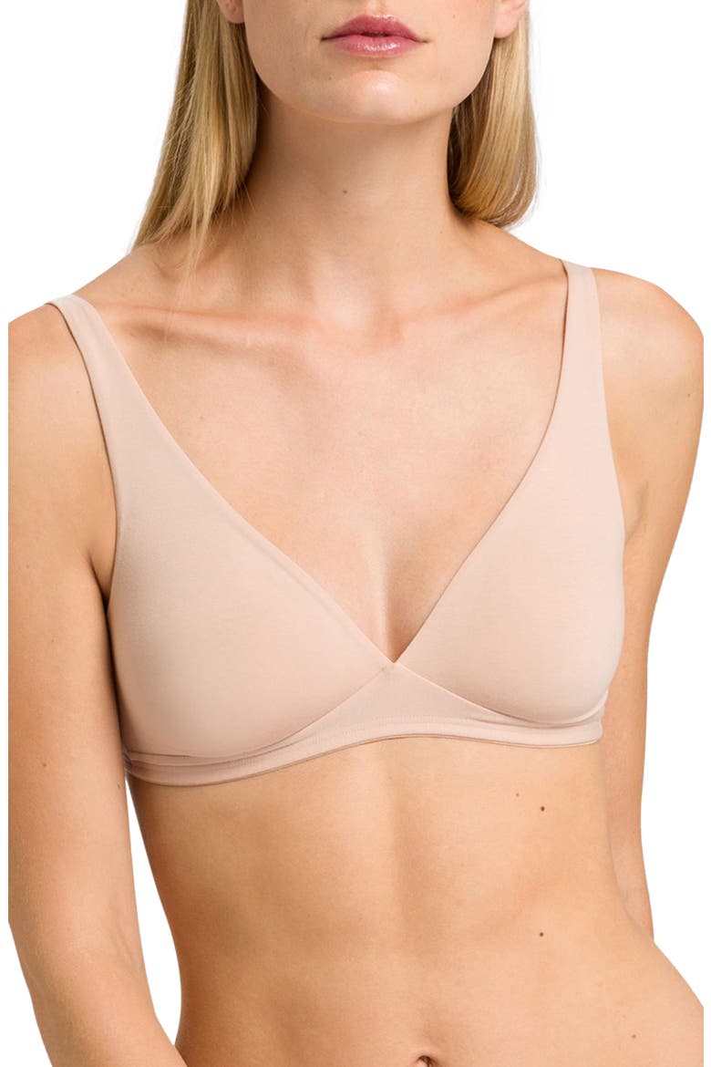 Cotton Sensation Soft Cup Bra, Main, color, BEIGE