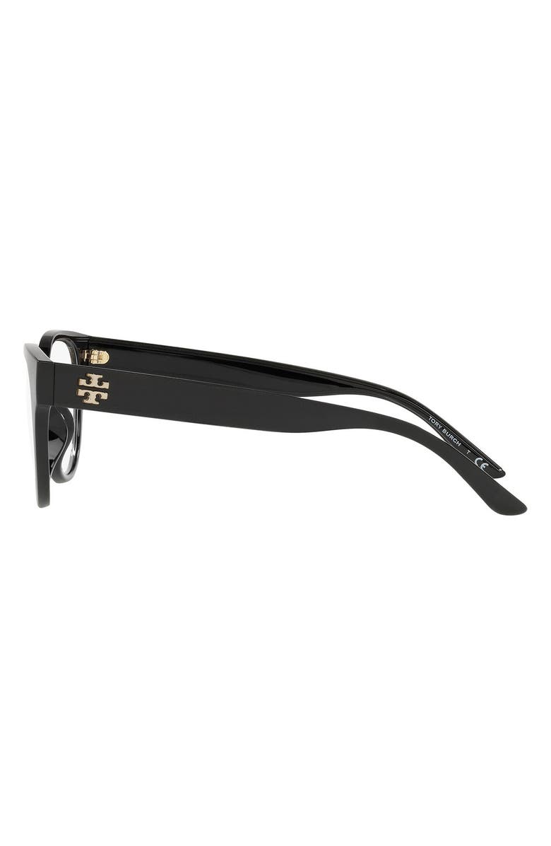 Tory Burch 51mm Cat Eye Optical Glasses, Alternate, color,