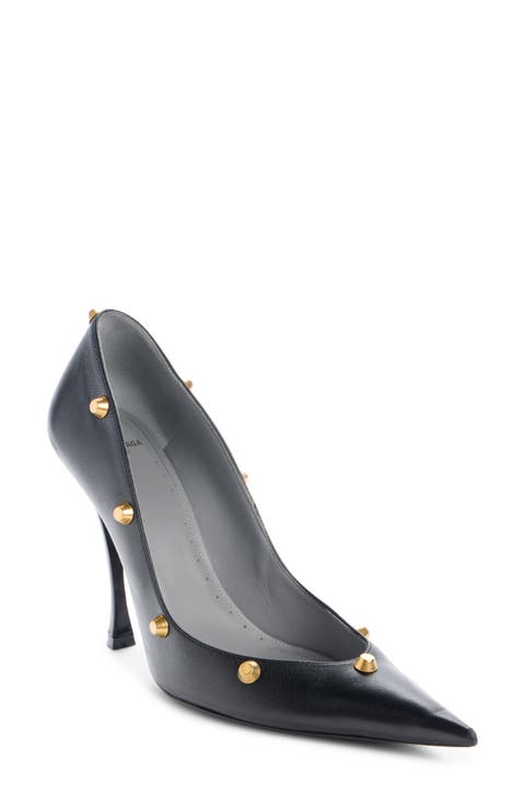 Midnight City Leather Pump