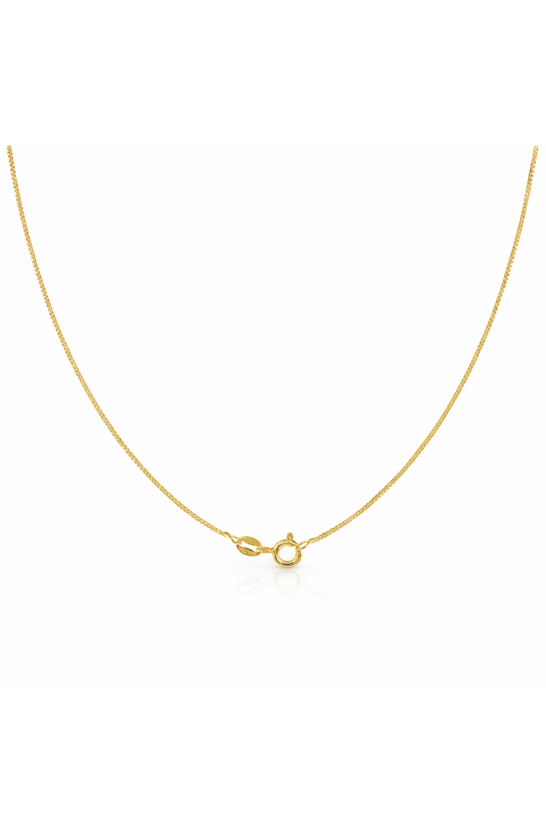 Donatello Gian Sterling Silver Gold-Flashed Necklace, Main, color, Gold