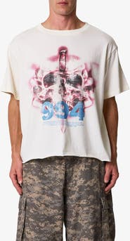 mnml Skull Dagger Cotton Graphic T-Shirt