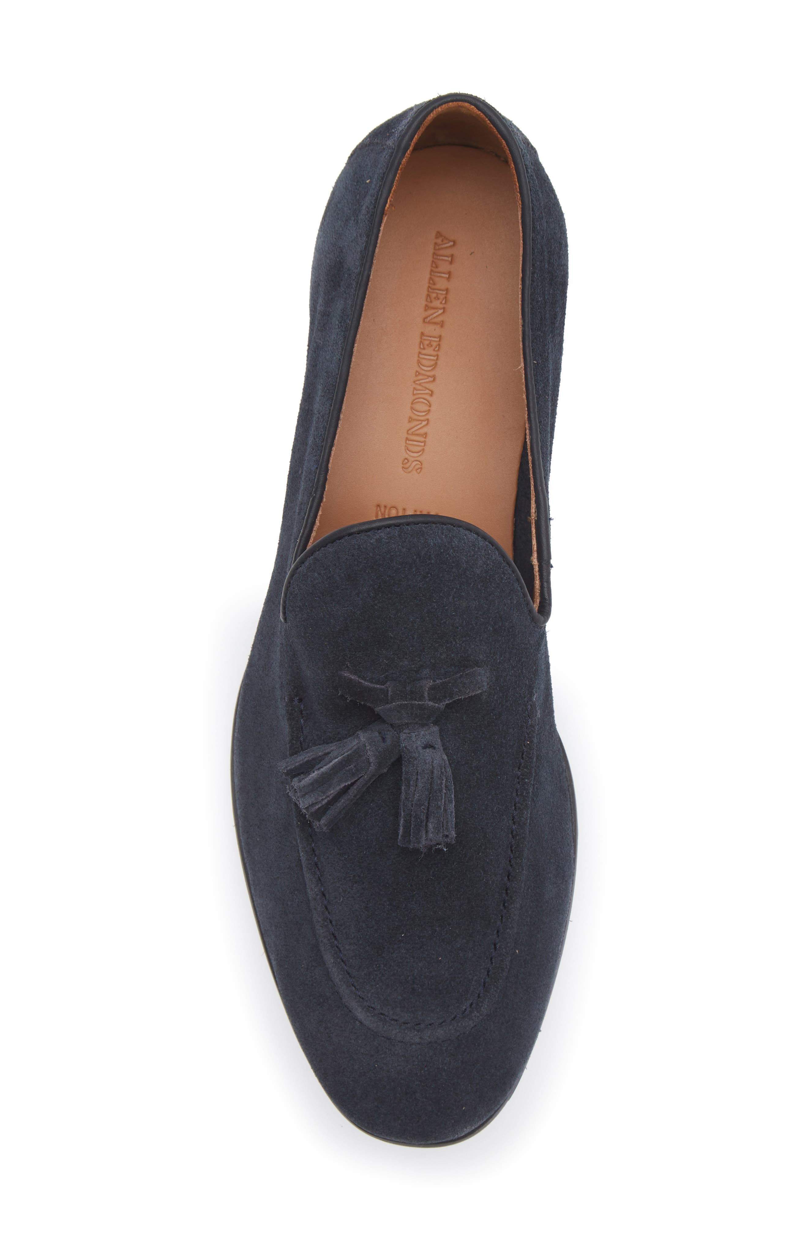 Lennox Tassel Loafer, Alternate, color, NAVY