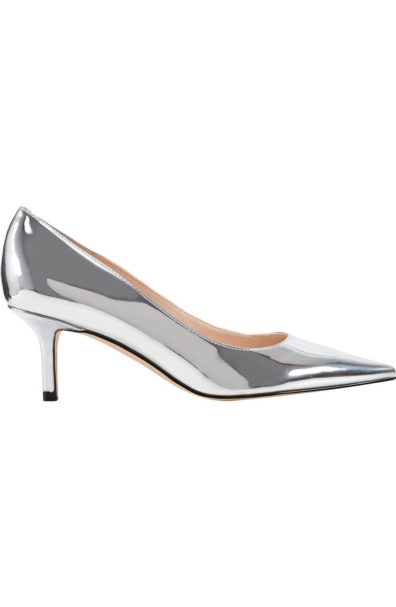 Marc Fisher Alola Pointed Toe Pump, Alternate, color, Silver