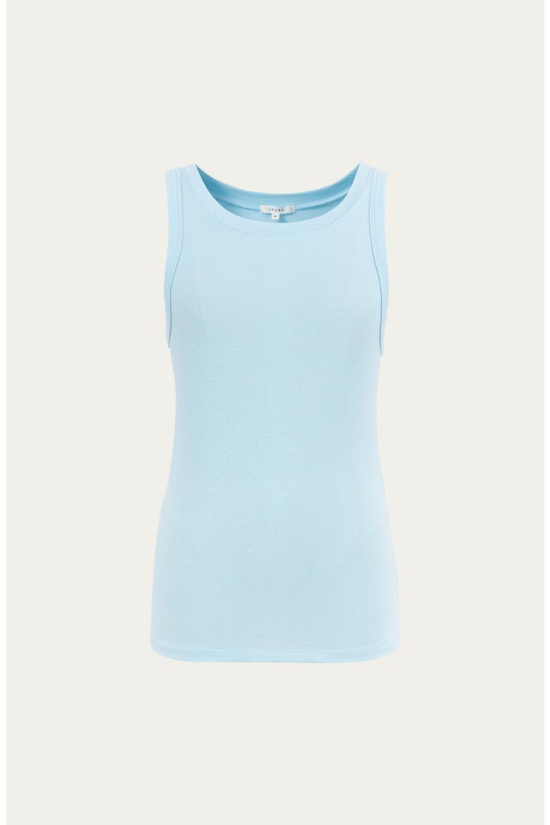 Hemp Essentials Tank, Alternate, color, Sky Blue