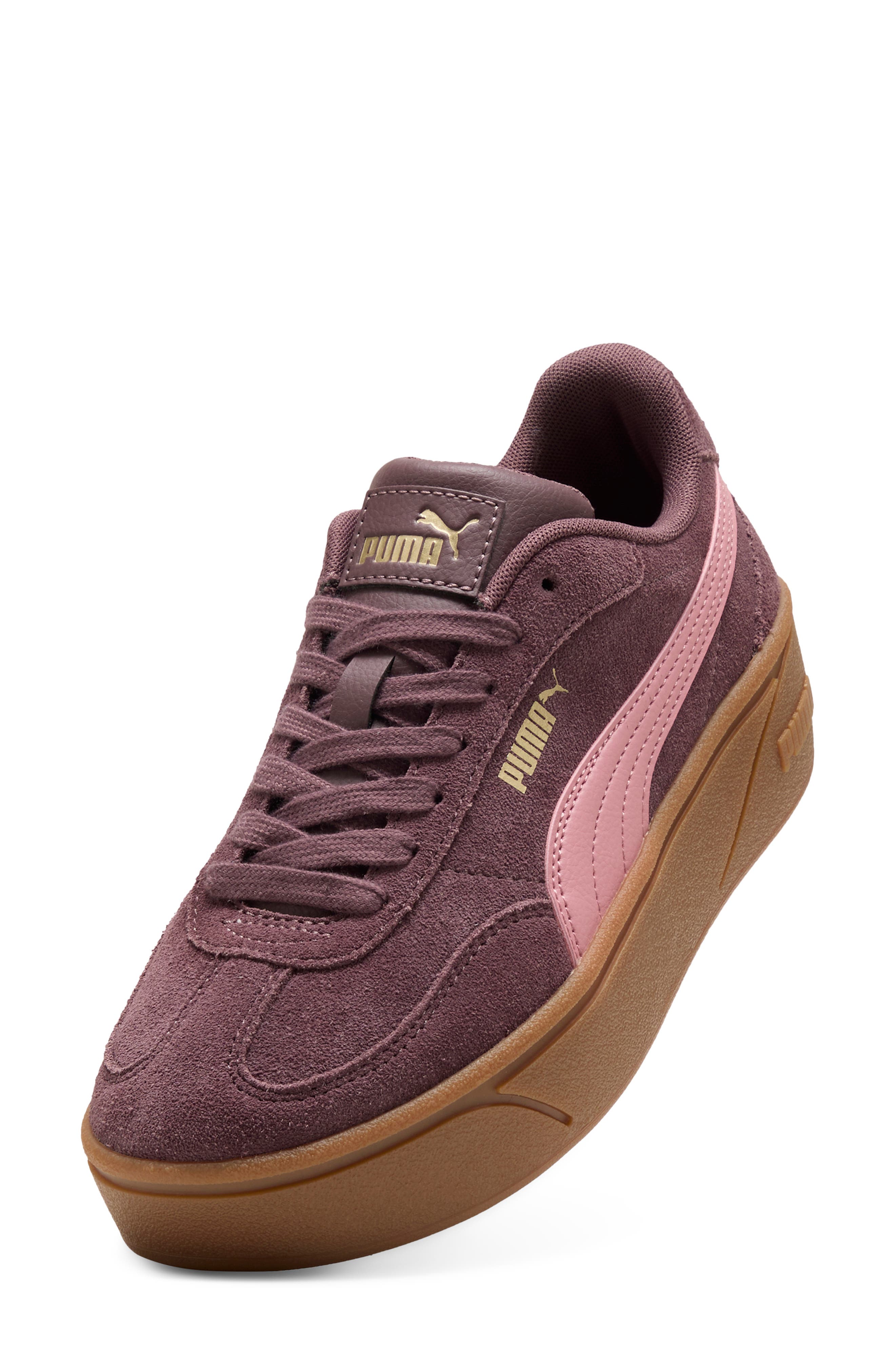 Club II Era Platform Sneaker, Alternate, color, RICH COCOA/ DUSKY ROSEWOOD