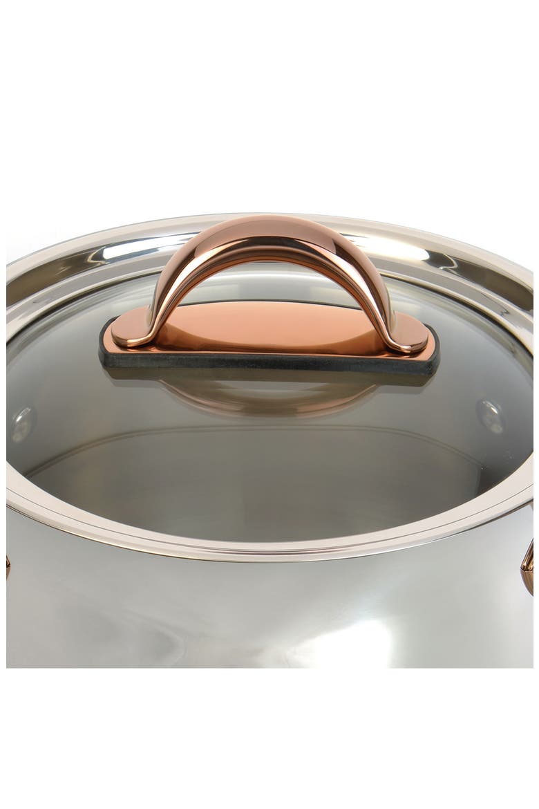 INTERNATIONAL Ouro Gold 10" Casserole, Alternate, color, SILVER