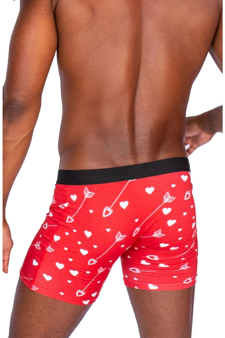 Cupid Boxer Briefs, Alternate, color, RED