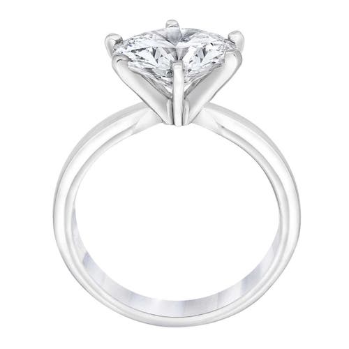 Bliss Diamond 4ct Round Diamond Solitaire Engagement Ring 14k Or Gold Lab Grown In 14k White Gold