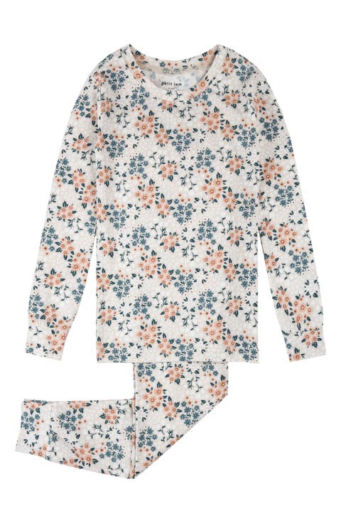 Kids' Print Fitted Two-Piece Pajamas (Toddler & Little Kid)