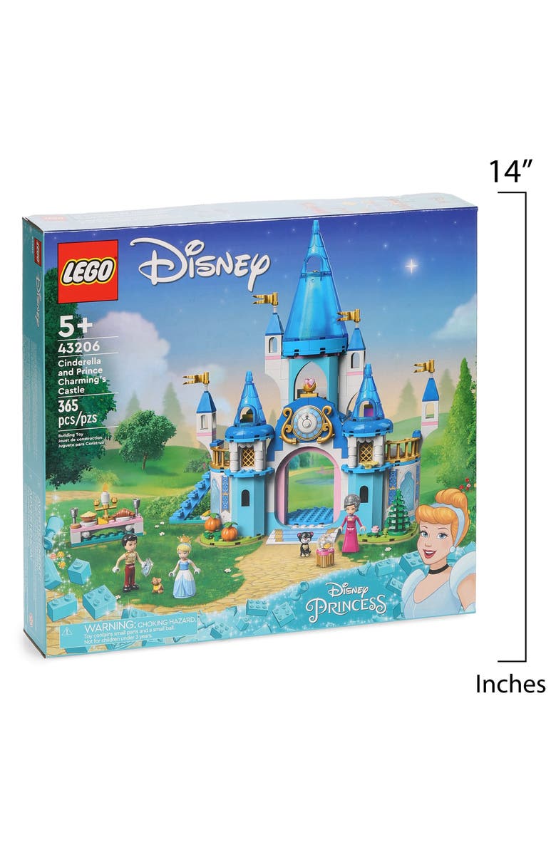 LEGO<sup>®</sup> 5+ Disney Cinderella and Prince Charming’s Castle - 43206, Alternate, color, 