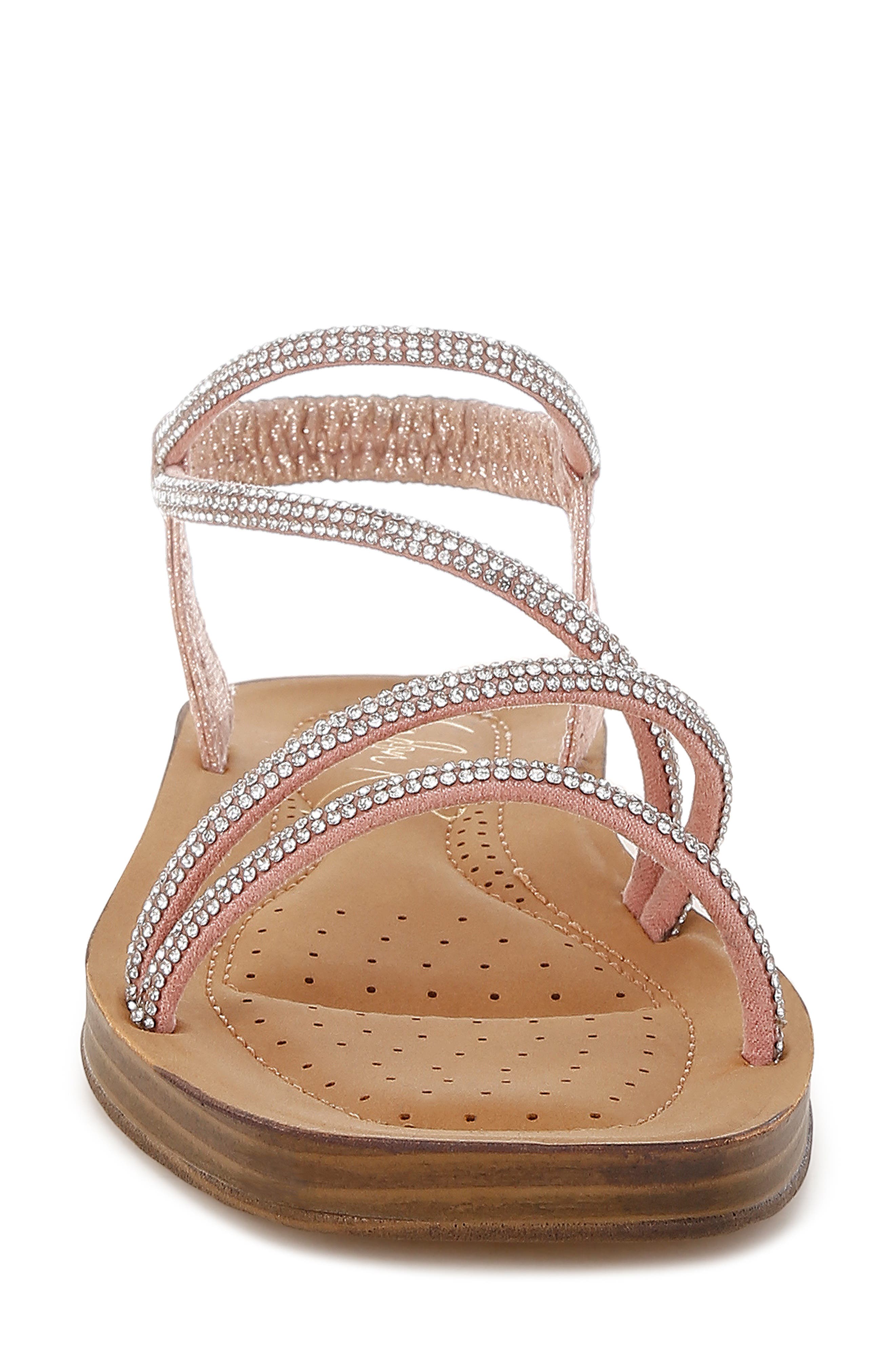 Ridayne Embellished Sandal, Alternate, color, PINK