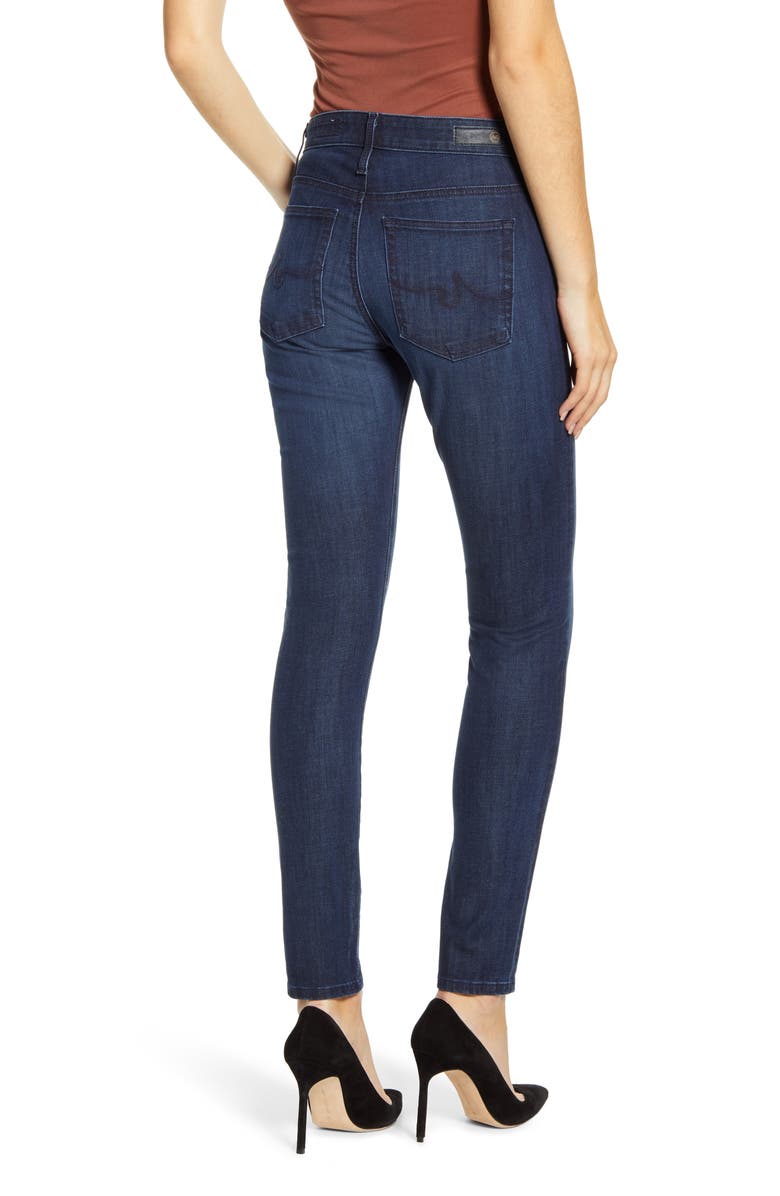AG The Farrah High Waist Ankle Skinny Jeans, Alternate, color, 