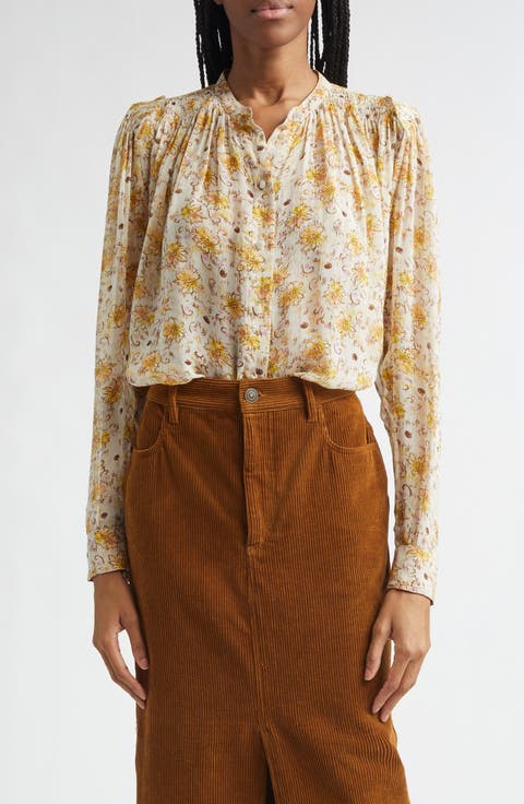 Florine Smocked Top