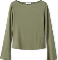 MANGO Boatneck Top