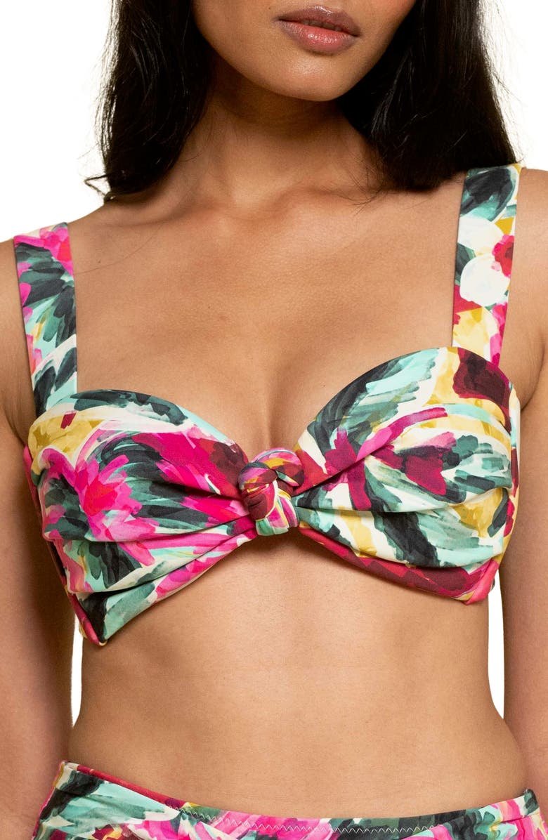 MONTCE Hayden Knotted Bikini Top, Main, color, 