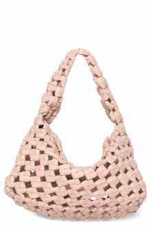 Walter Baker Mackenzie Woven Knot Shoulder Bag