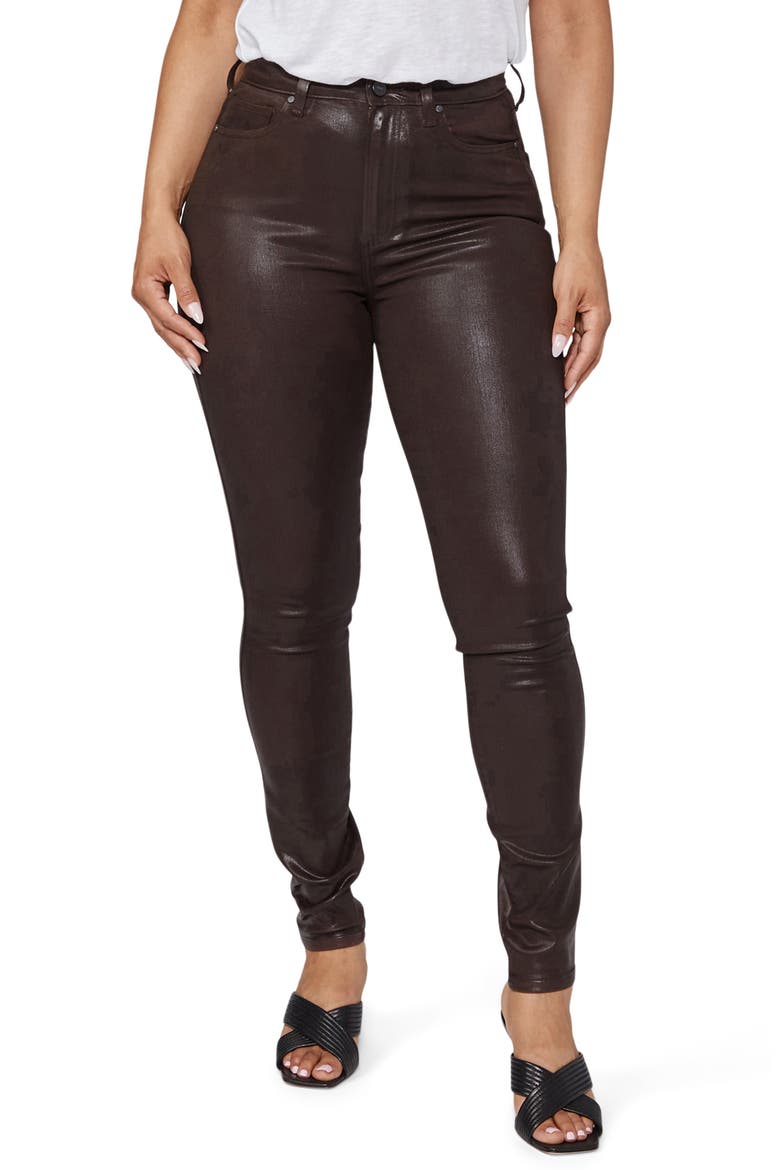 Flaunt Cheeky Curvy High Waist Skinny Jeans, Main, color, CHRYCFELXC