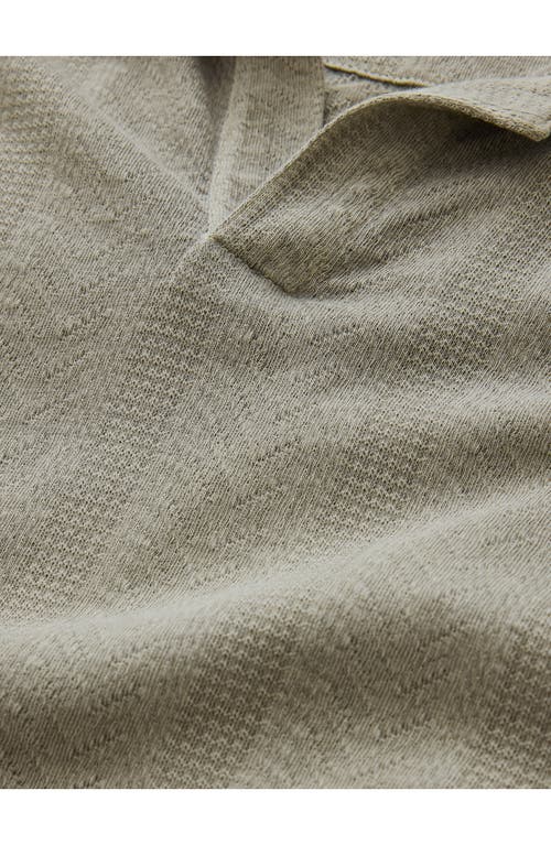 John Varvatos Zion Open Collar Polo Shirt