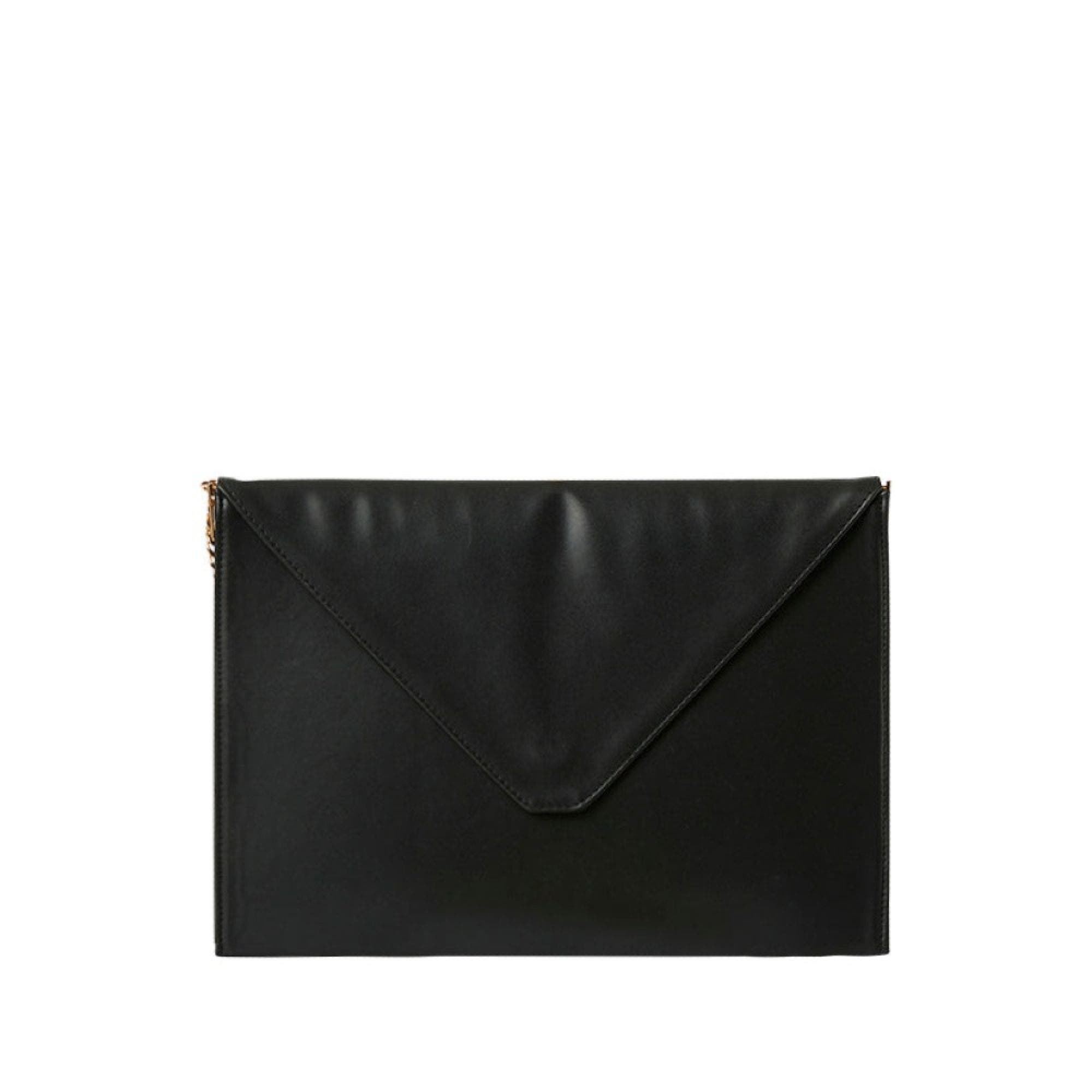 Lisa Laptop Clutch, Main, color, Black Patent