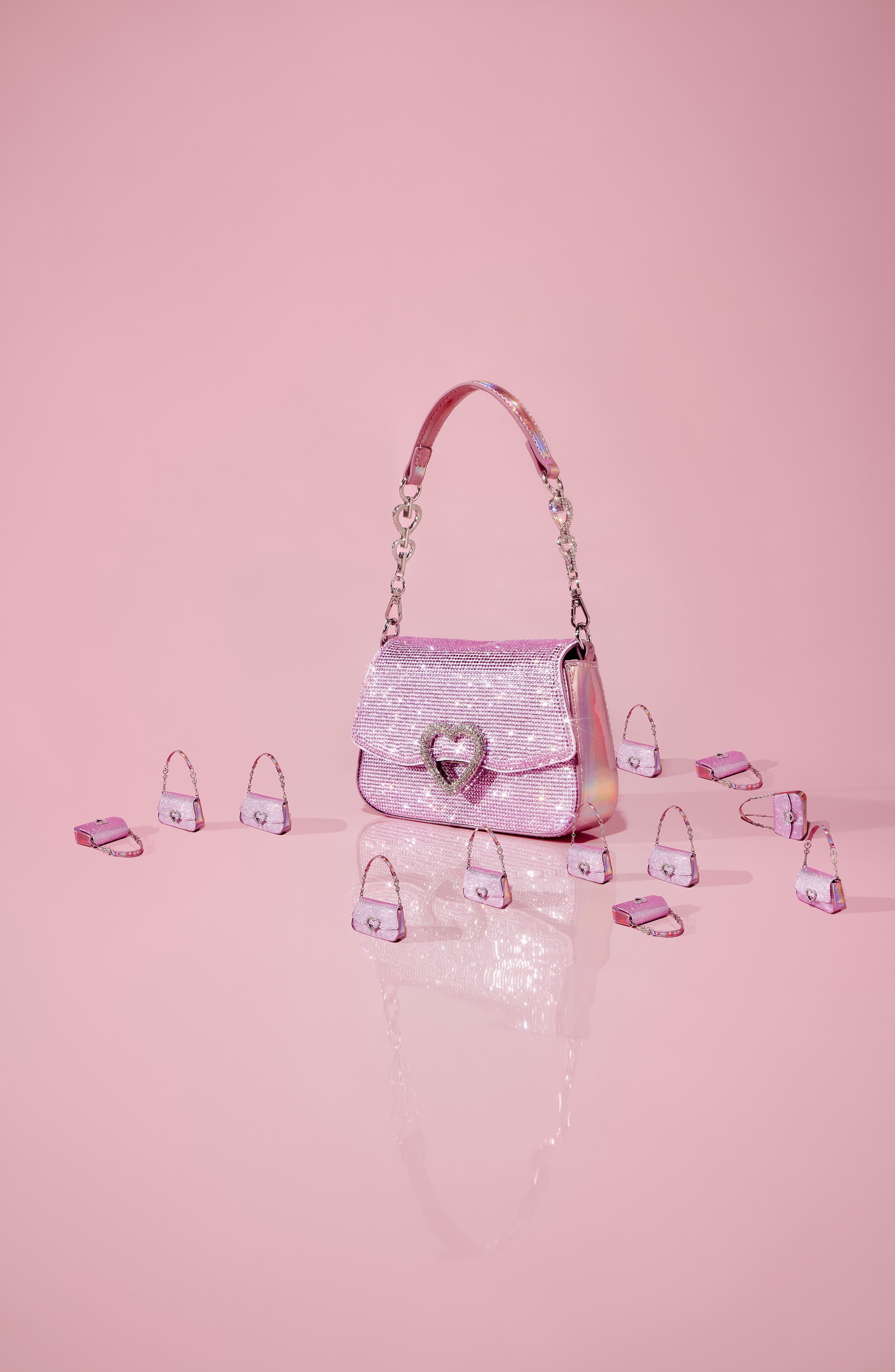 ALDO x Barbie<sup>®</sup> Top Handle Bag, Alternate, color, 