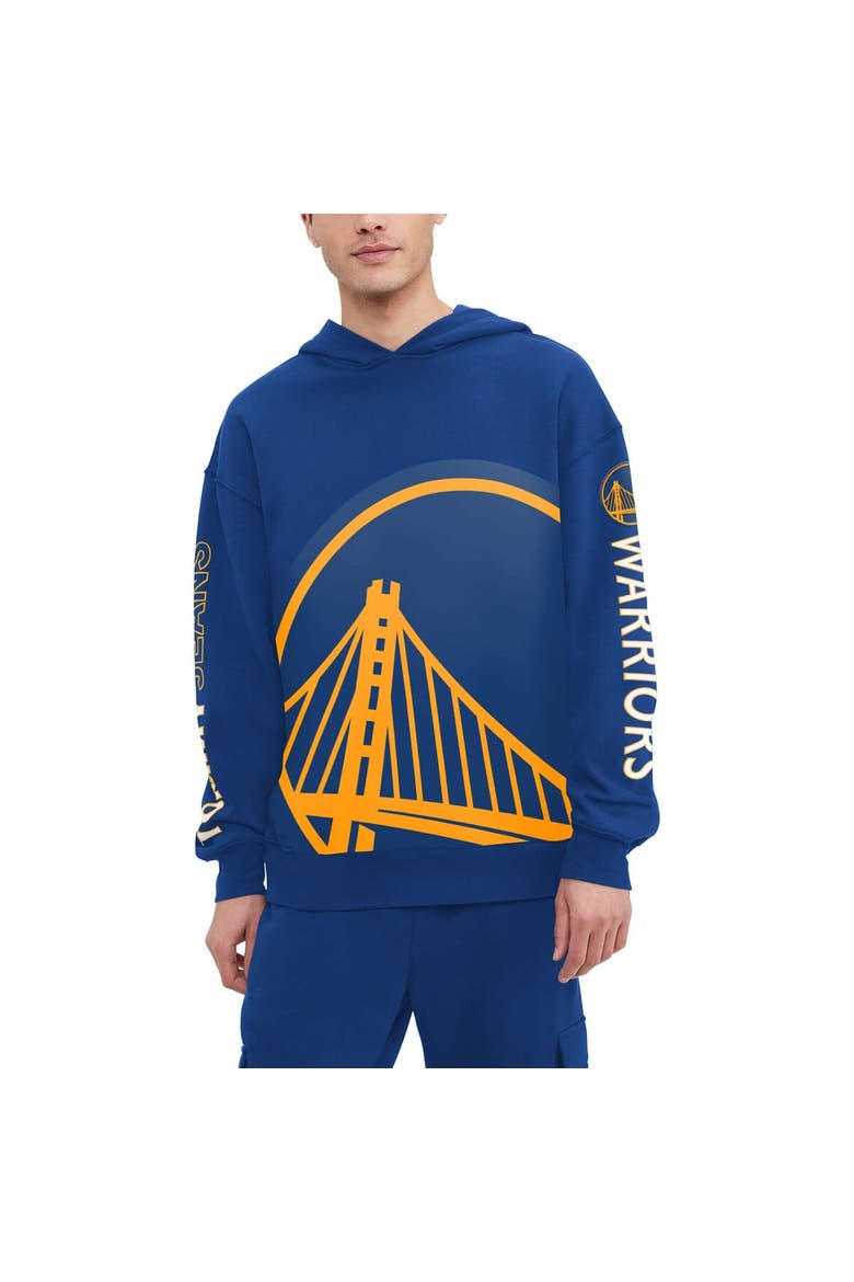 Men's Tommy Jeans Royal Golden State Warriors Kenny Pullover Hoodie, Alternate, color, Royal