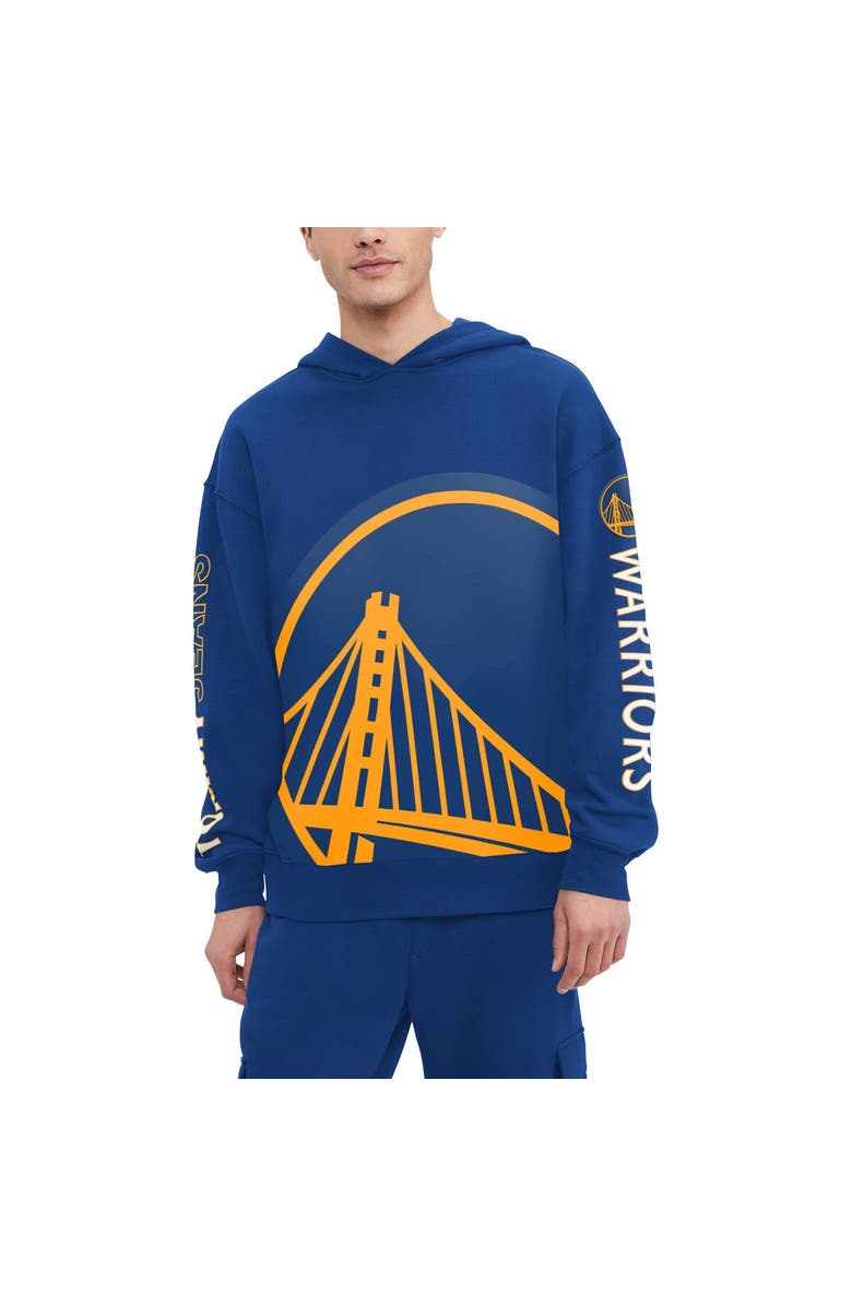 TOMMY JEANS Men's Tommy Jeans Royal Golden State Warriors Kenny Pullover Hoodie, Alternate, color, Royal