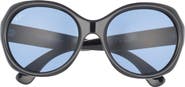 Ray-Ban 57mm Round Sunglasses