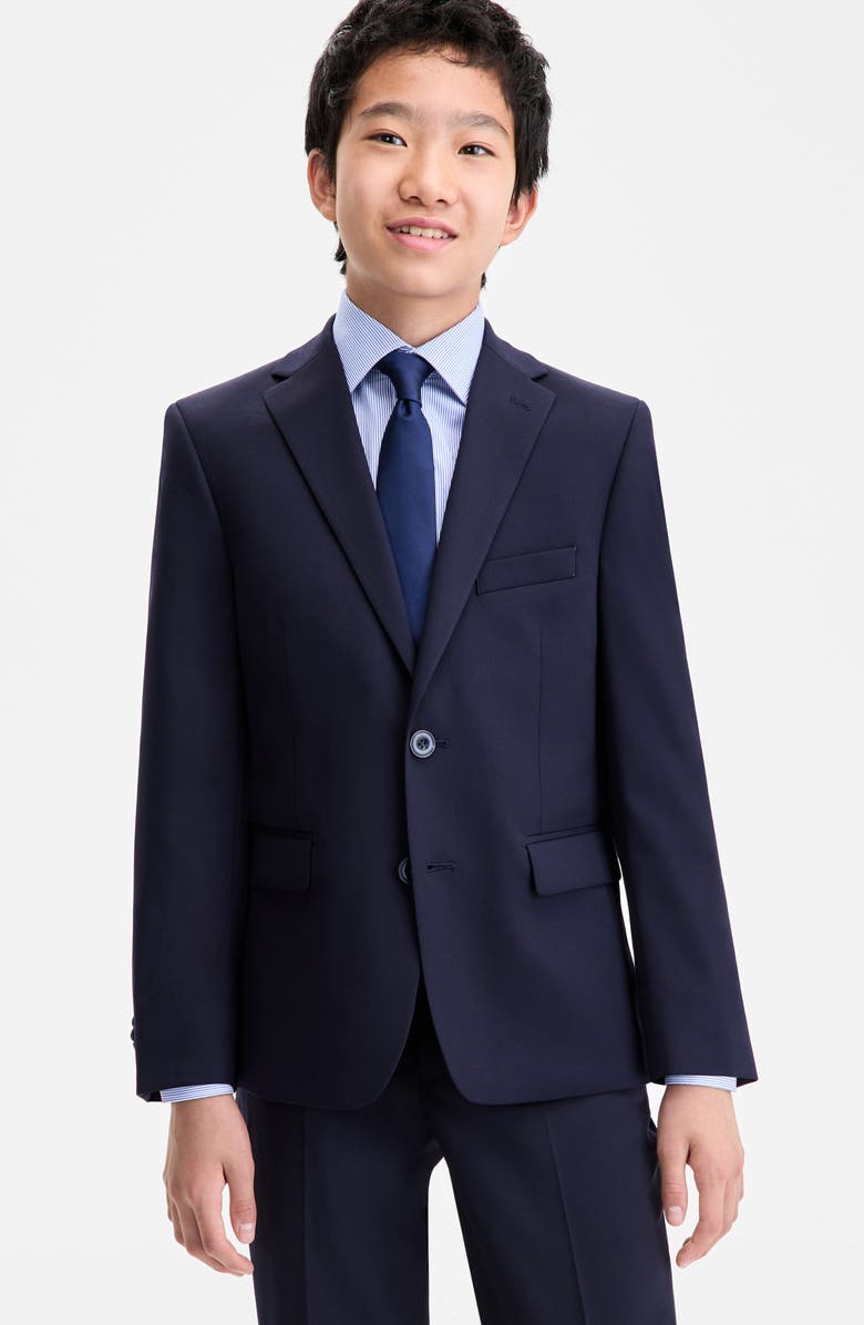 Michael Kors Kids' Solid Four-Piece Suit, Alternate, color, Dark Navy
