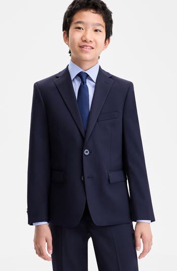 Kids' Solid Four-Piece Suit