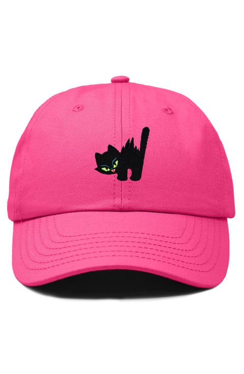 Blink Black Cat Dad Cap