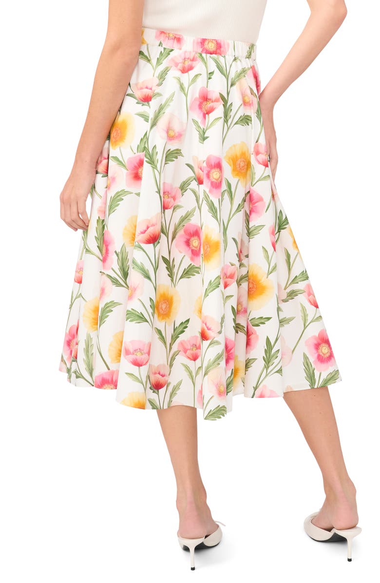 Ted Baker Ida Floral Cotton Skirt, Alternate, color,