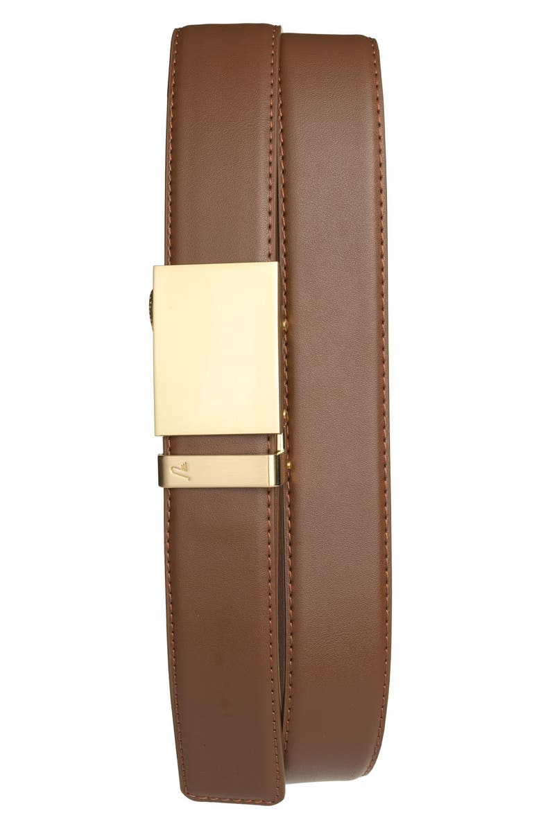 Mission Belt 'Gold' Leather Belt, Main, color, 