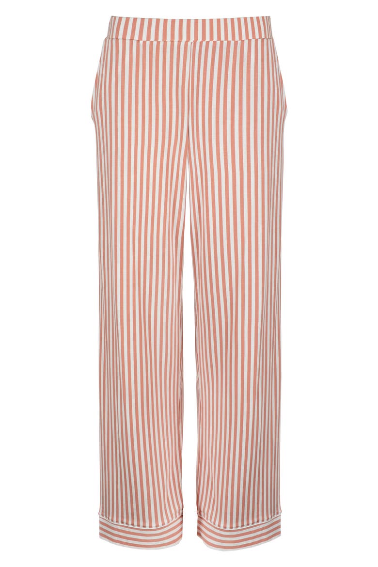 The All Day Lounge Pants, Alternate, color, MINI STRIPE SHELL PINK