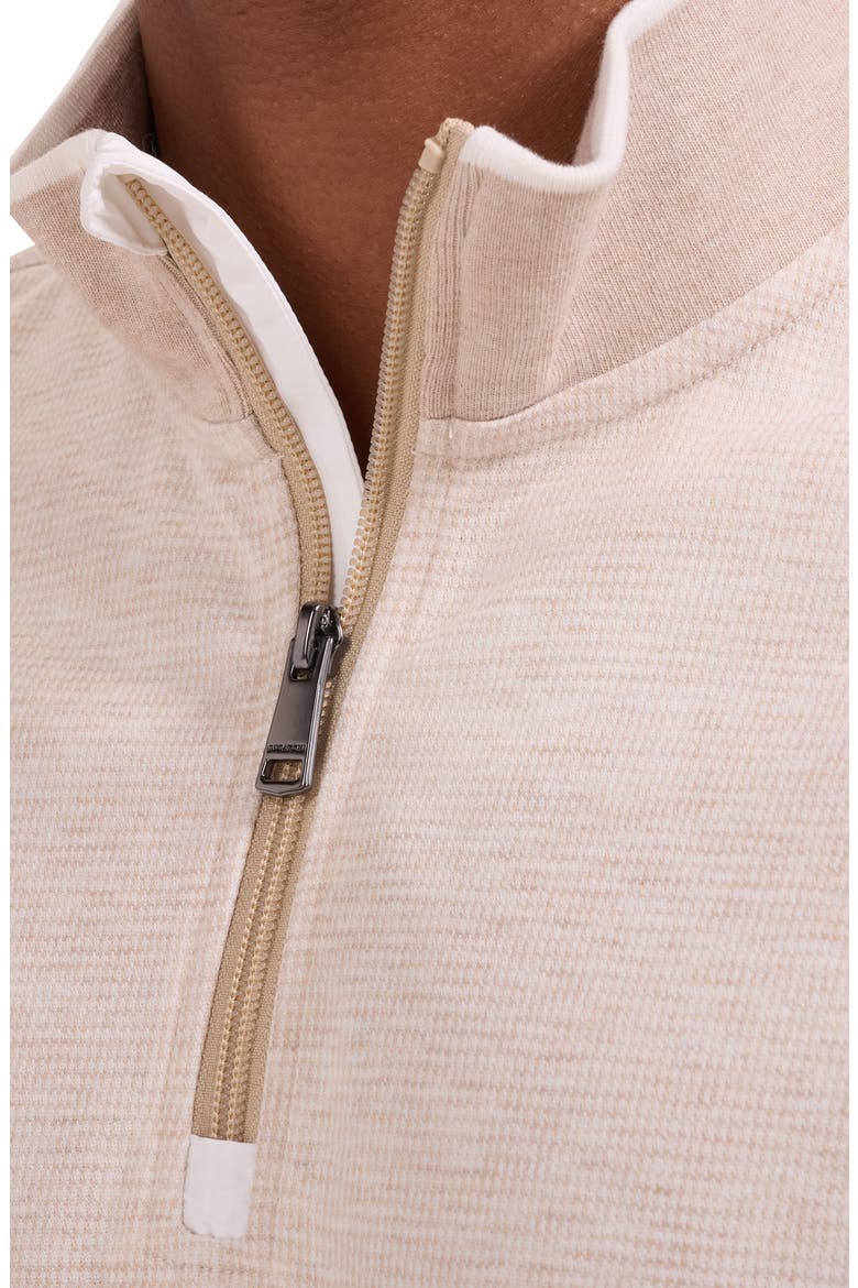Soft Touch Quarter Zip Pullover, Alternate, color, SAND