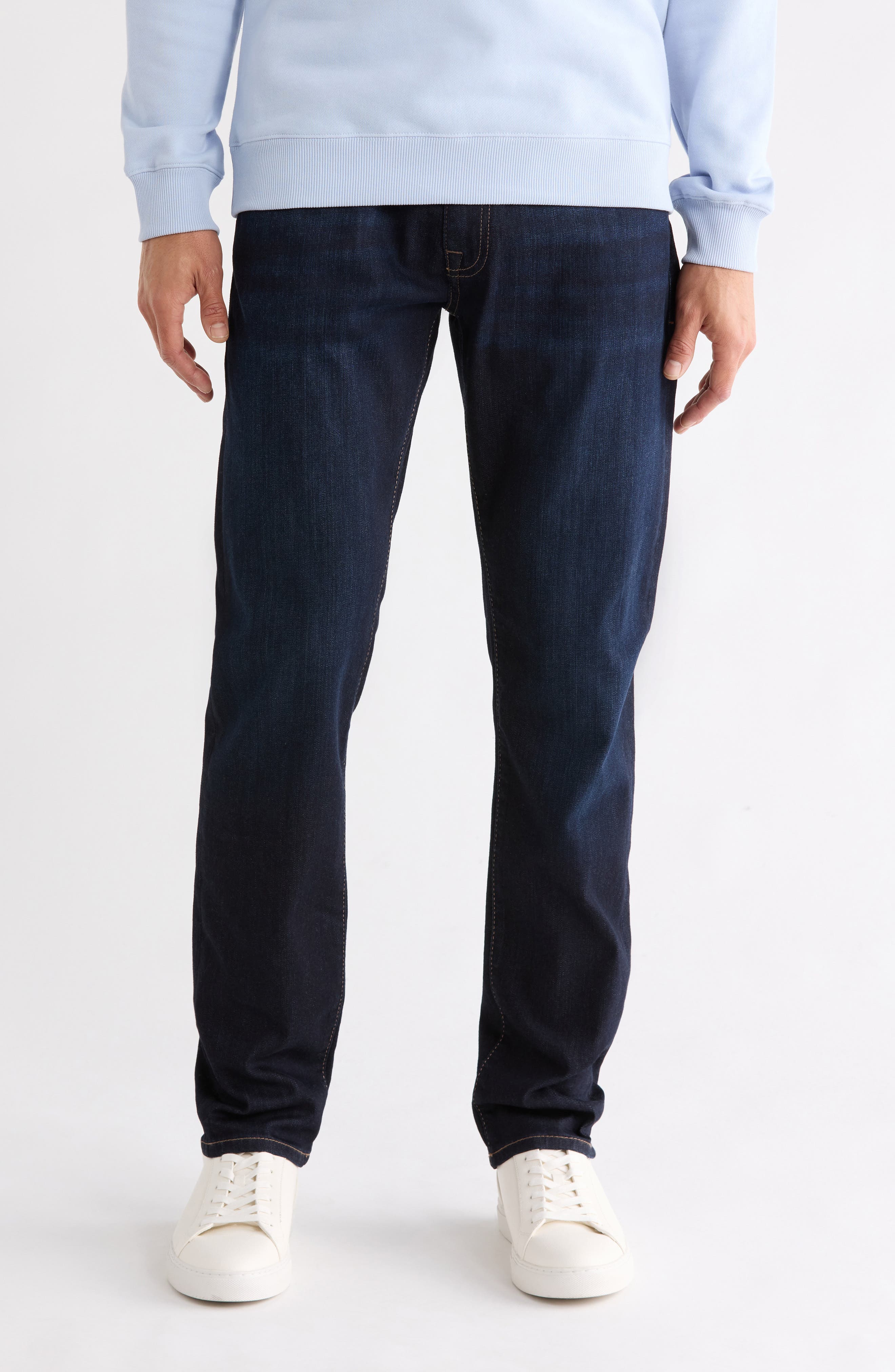 Mavi Jeans Marcus Rinsed Slim Straight Leg Jeans