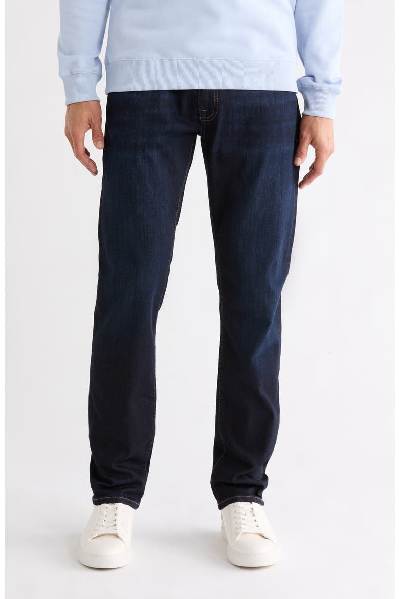 Marcus Rinsed Slim Straight Leg Jeans, Main, color, RINSED BRUSHED AUSTI