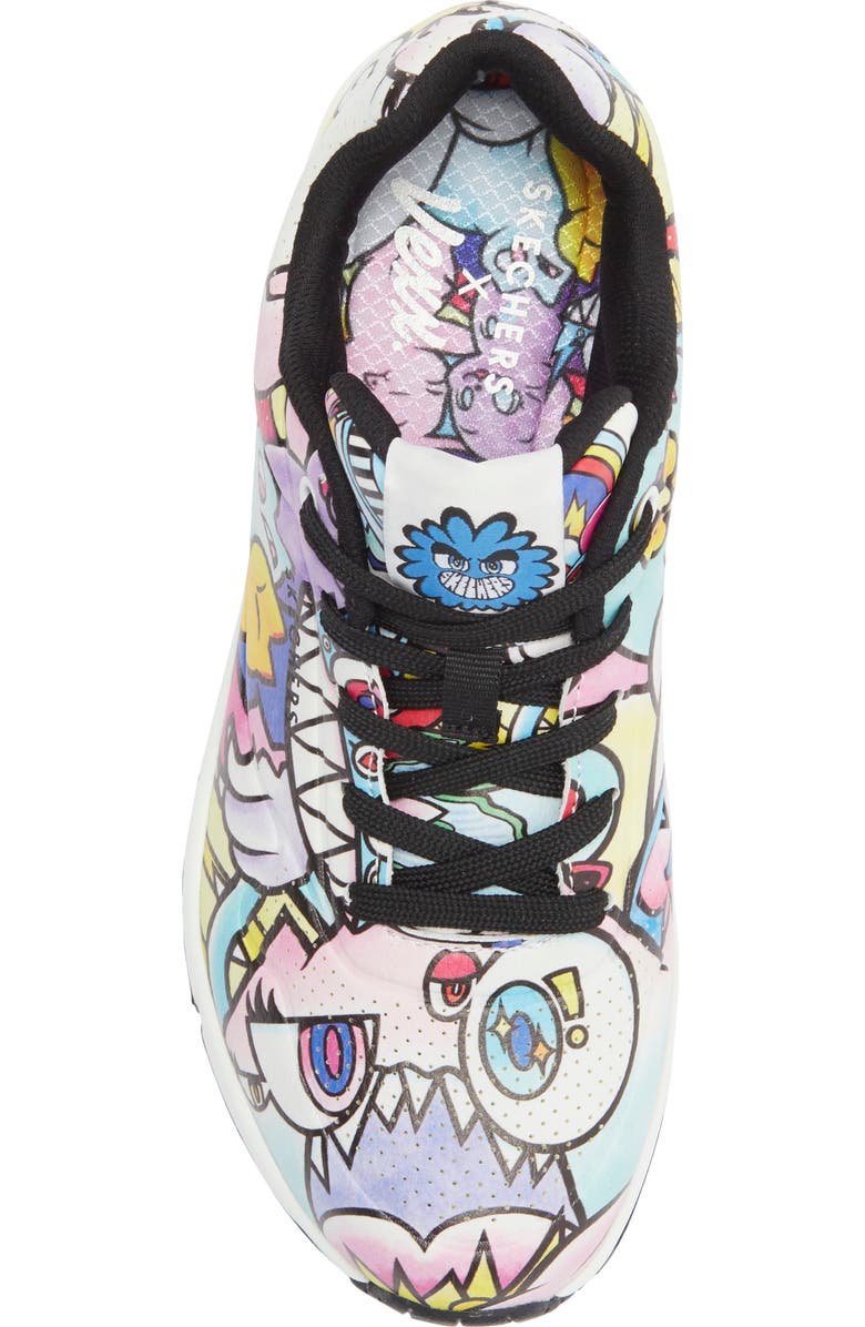 SKECHERS x Vexx: Uno Sneaker, Alternate, color, White Multi