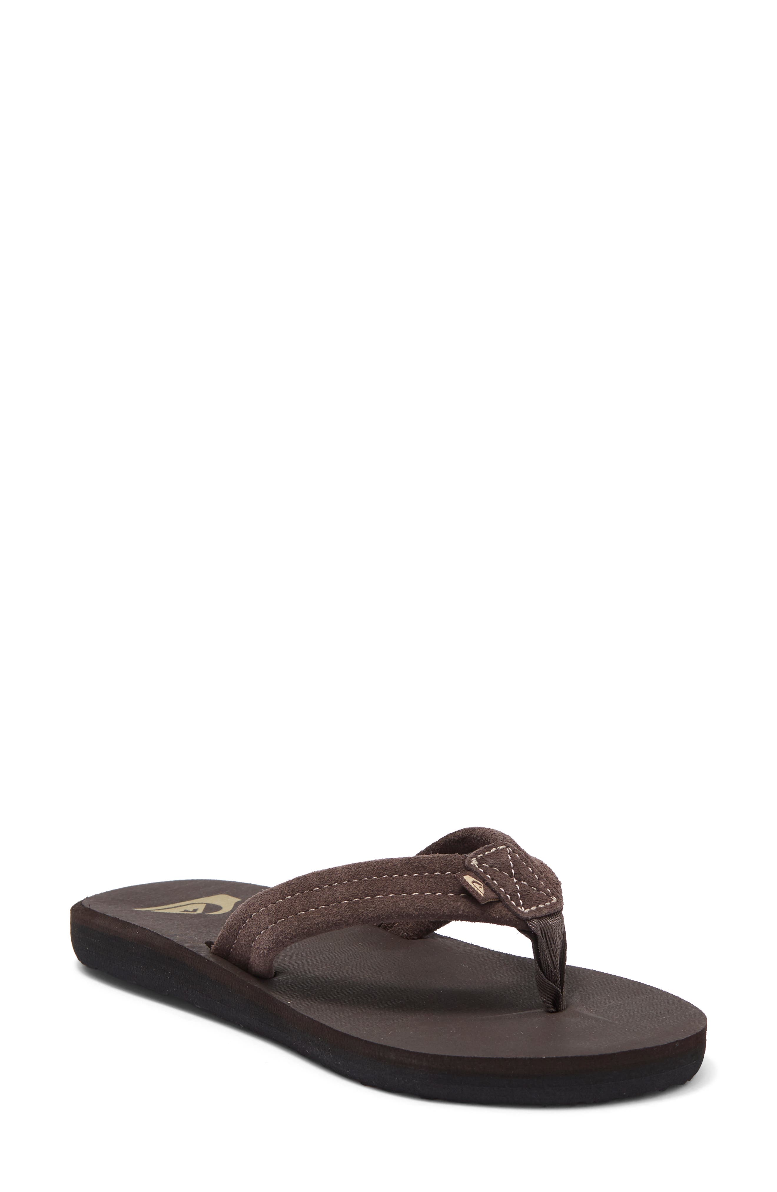 Quiksilver Kids' Carver Flip Flop, Main, color, 