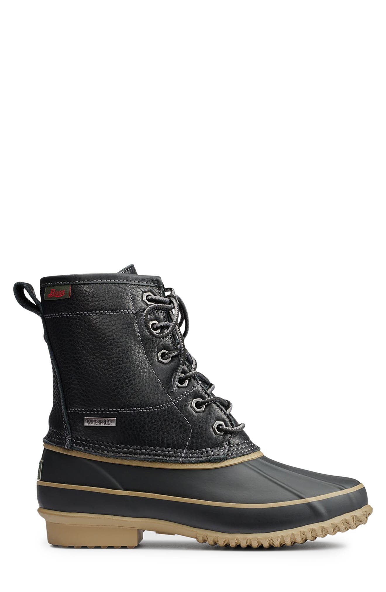 G.H.BASS Duclair Duck Boot, Alternate, color, Black