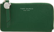 Tory Burch Romy Leather Zip Card Case