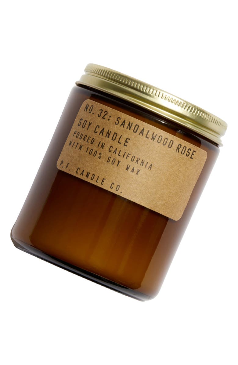 P.F. Candle Co. Soy Candle, Alternate, color, Sandalwood Rose